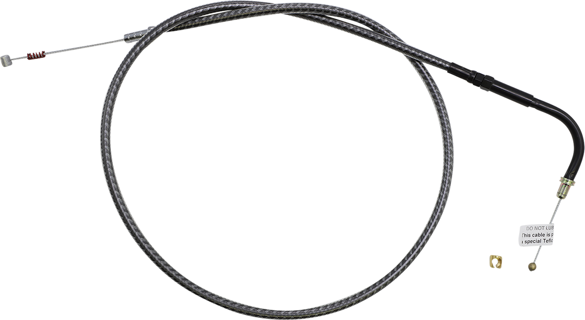 Cable trenzado de ralentí/acelerador KARBONFIBR - Cable de ralentí trenzado KARBONFIBR - 31-3/4"
