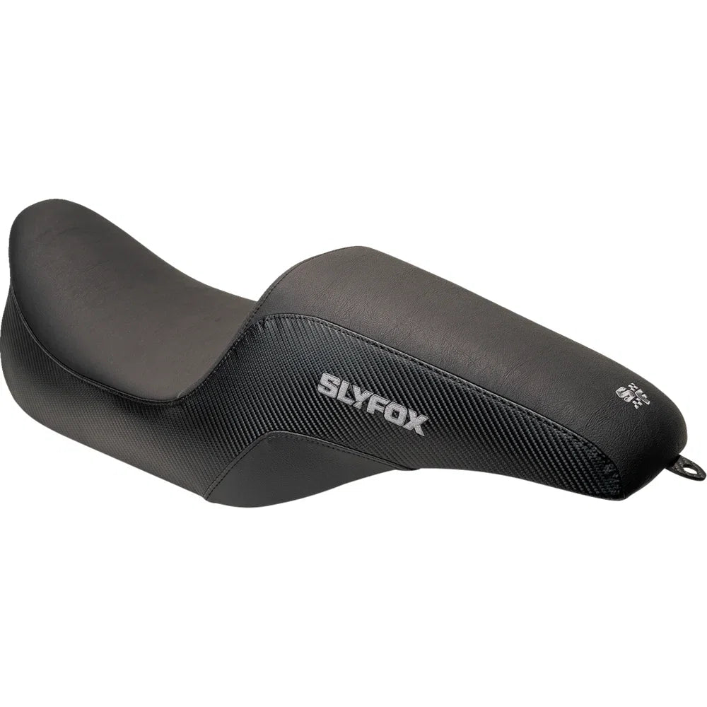 Asiento SLYFOX The Drifter Drifter Gray Logo Smooth Vinyl Carbon Fiber FL '08-'23