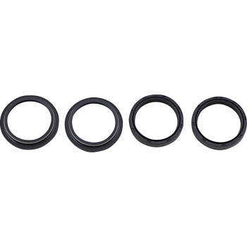 Juego de retenes y cubre polvos suspensión delantera 49 mm