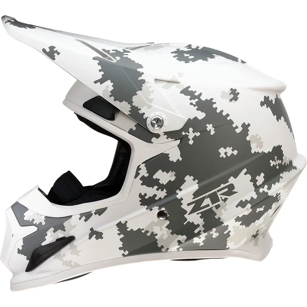 Casco rise snow camo