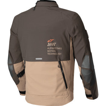 Chamarra Alpinestars AMT-8 Stretch Drystar XF - Dark Brown/Dark Khaki