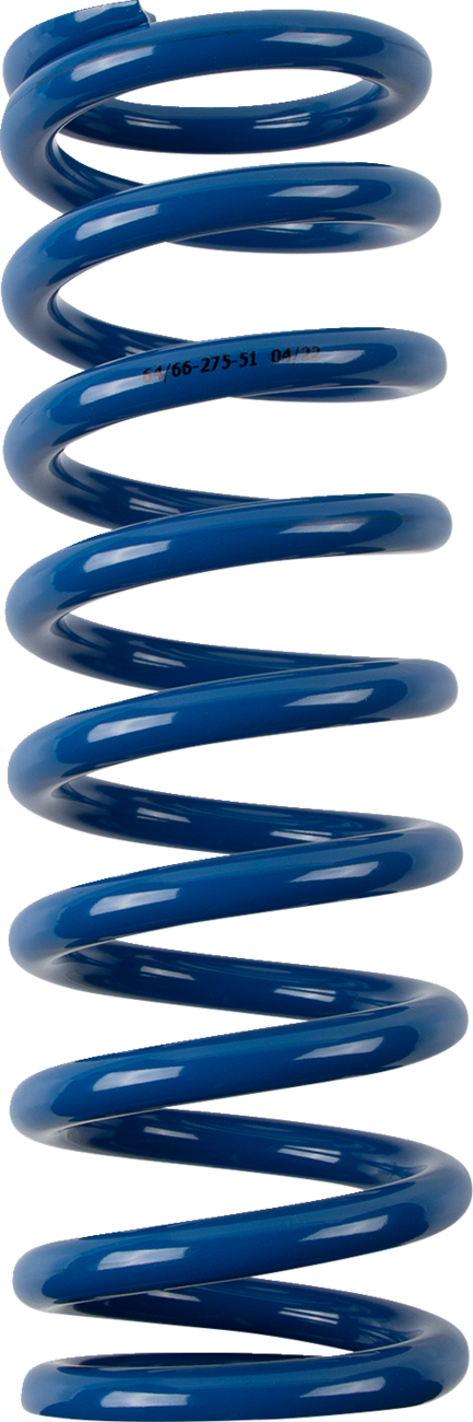 Resorte de choque - Resorte de choque - 64/66 mm OD - 51 n/mm - Azul