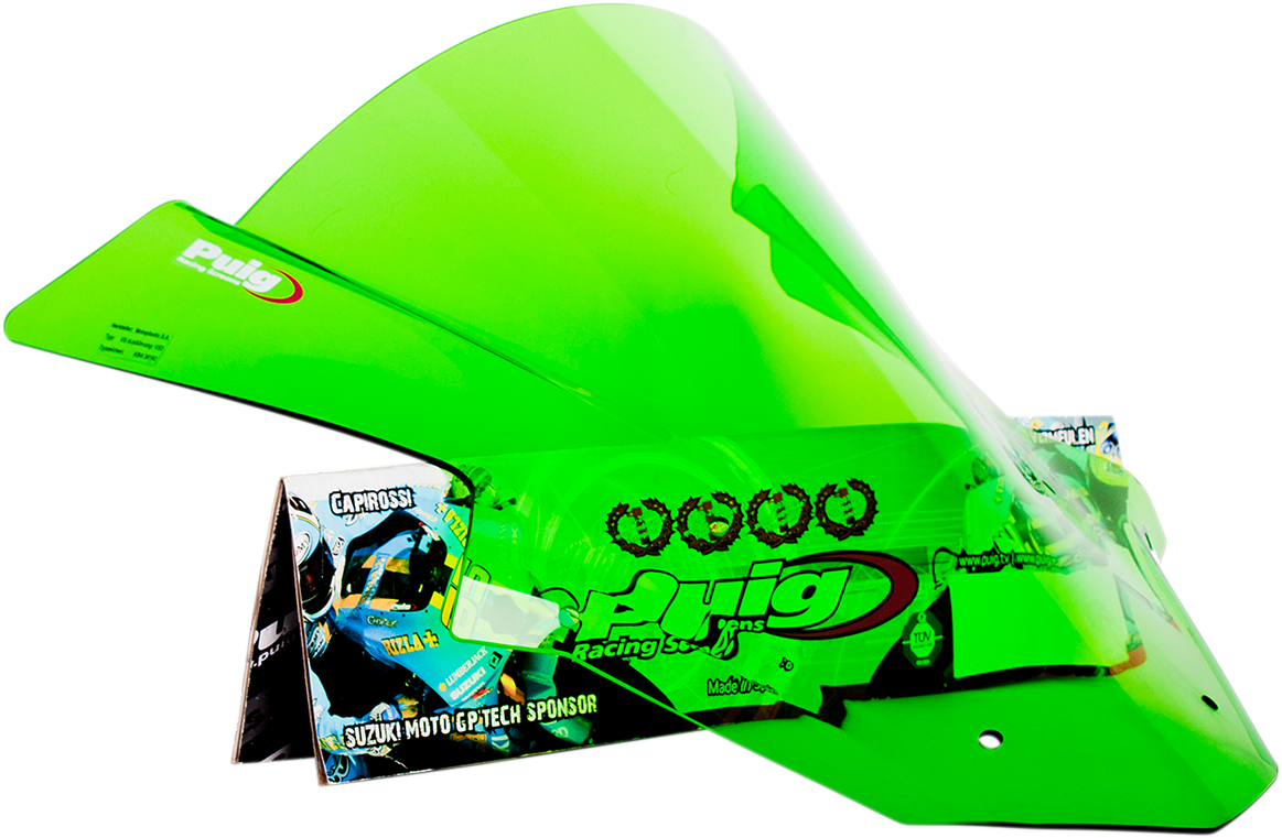 Parabrisas Z-Racing - Parabrisas de carrera - 16-1/8" - Verde - ZX10R