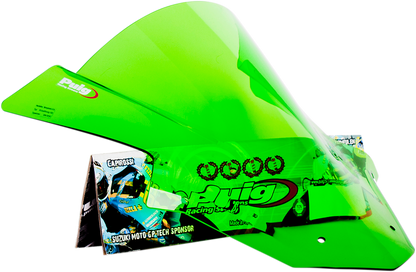 Parabrisas Z-Racing - Parabrisas de carrera - 16-1/8" - Verde - ZX10R