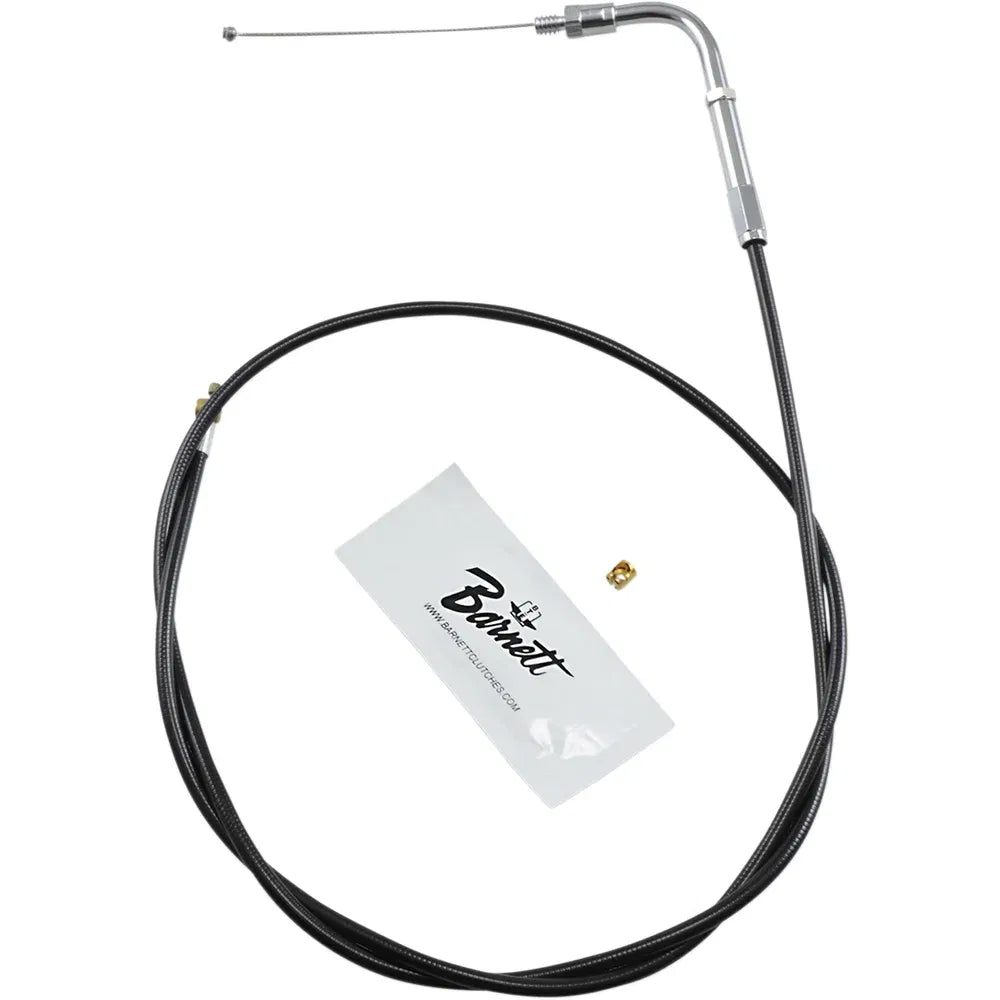 Cable de acelerador/ralentí de vinilo negro