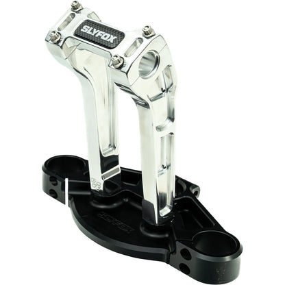 Kit SLYFOX Handlebar Riser Pullback 1-1/8" Clamping 8" Rise