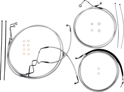 Kit de instalación de manillar de diseñador Sterling Chromite II® - Kit de instalación de manillar de diseñador Sterling Chromite II® - 10" - FLTR '17-'20