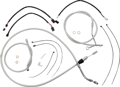 Kit de instalación de manillar de diseñador Sterling Chromite II® - Kit de instalación de manillar de diseñador Sterling Chromite II® - 15"-17" - '21-'23 FLH