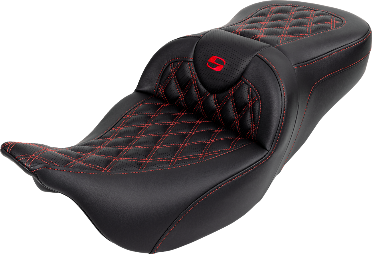 Asiento Roadsofa™ Lattice Stitch - Asiento Roadsofa™ - con respaldo - Red Stitch - FL '08-'23