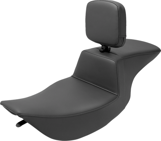 Asiento elevado Tour - Asiento elevado Tour - Respaldo para el conductor - Sencillo - FLHR/FLHX '97-'07