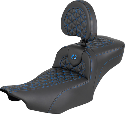 Asiento de alcance extendido Roadsofa™ - Asiento de alcance extendido Roadsofa™ - con respaldo - Costura azul - FLH/FLT '23-'25
