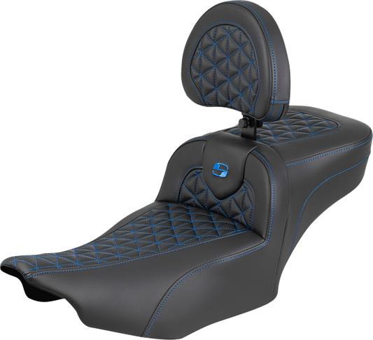 Asiento de alcance extendido Roadsofa™ - Asiento de alcance extendido Roadsofa™ - con respaldo - Costura azul - FLH/FLT '23-'25