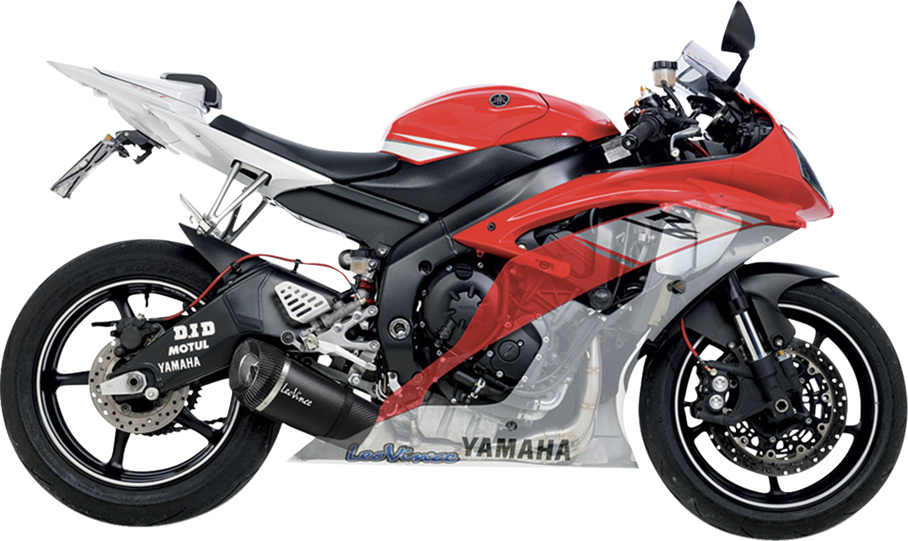 Sistema de escape Factory S - Escape Factory S - Fibra de carbono - YZF-R6