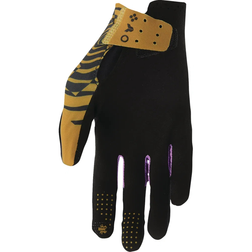 Guantes sportmode negro/caramelo