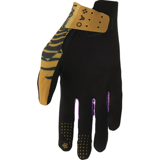 Guantes sportmode negro/caramelo