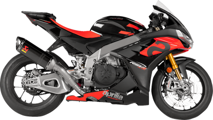 Escape Akrapovic - Evolution Line Exhaust System - Titanium/Carbon Fiber - RSV4