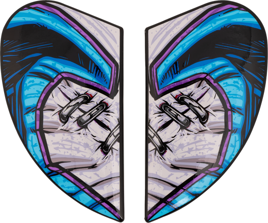 Placas laterales para casco Airframe Pro™ — Krazy Klown 2