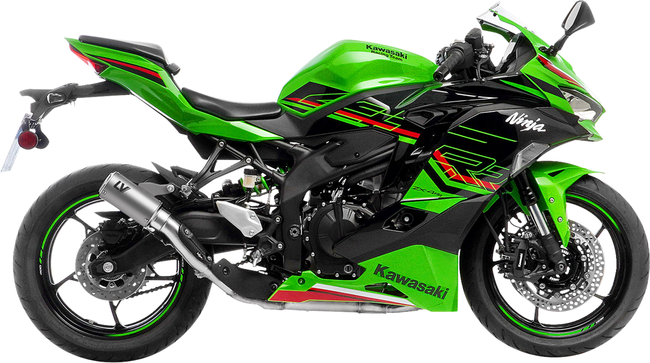 Silenciador Slip-On LV Corsa S - Silenciador Slip-On LV Corsa S - Titanio - Kawasaki ZX-4R/RR