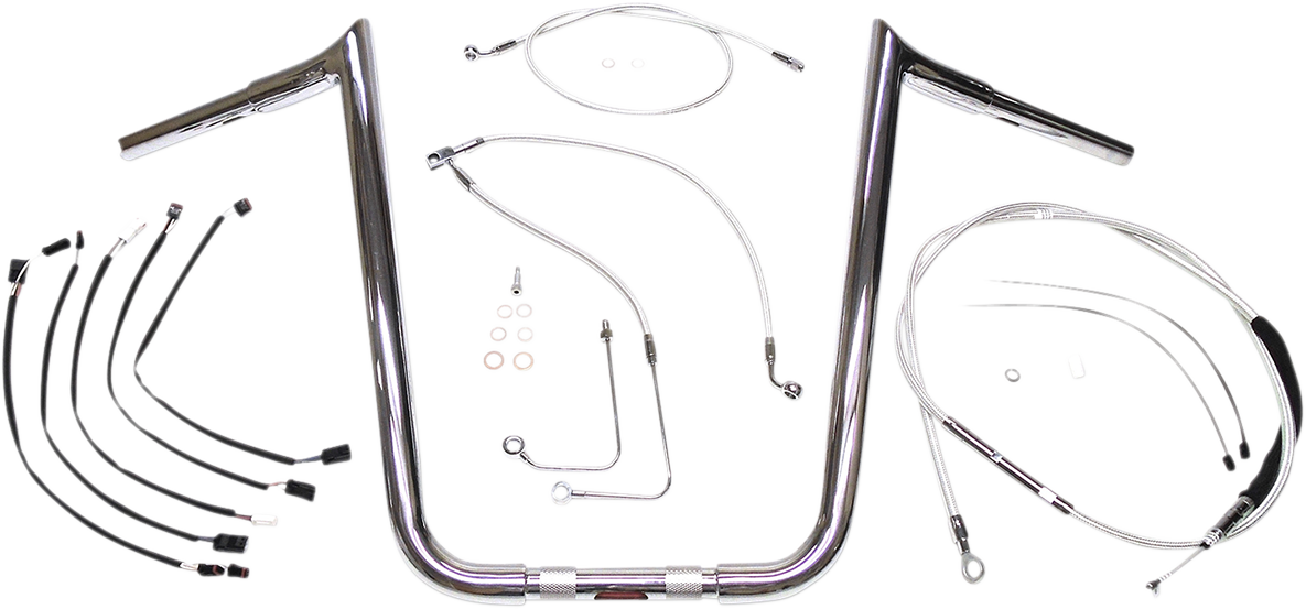 Kit de instalación de manillar Viking de 1-1/4" - Kit de instalación de manillar Viking de 1-1/4" - 14" - Sterling Chromite II®
