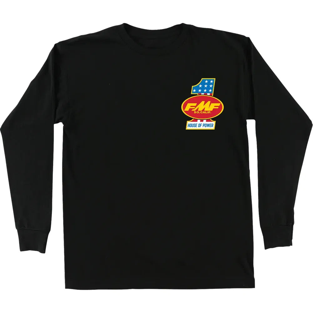 Playera de manga larga america first