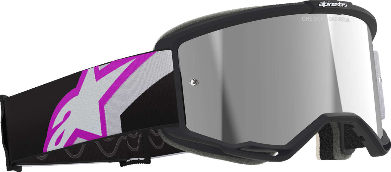 Lentes Vision 5 Corp - Lentes Vision 5 - Corp - Gris claro/Morado - Lente espejo plateada