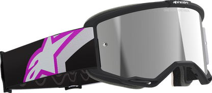 Lentes Vision 5 Corp - Lentes Vision 5 - Corp - Gris claro/Morado - Lente espejo plateada