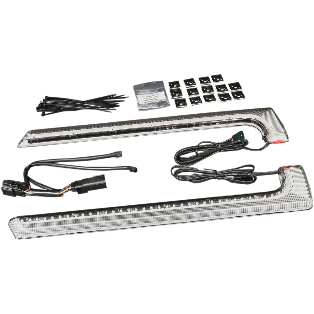 Luces led de alforjas machete™ para bolsas de fondo plano