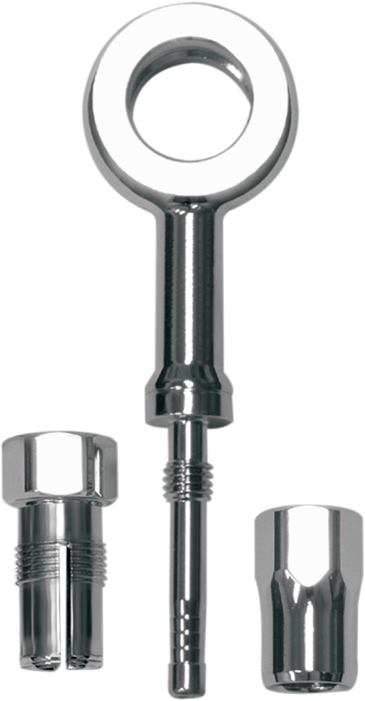 BYO® Banjo para construir su propio con accesorio - Banjo de freno BYO - 12 mm-180° - Acero inoxidable