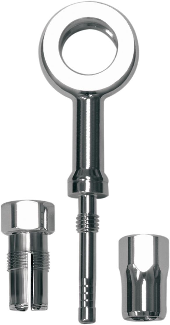 BYO® Banjo para construir su propio con accesorio - Banjo de freno BYO - 12 mm-180° - Acero inoxidable