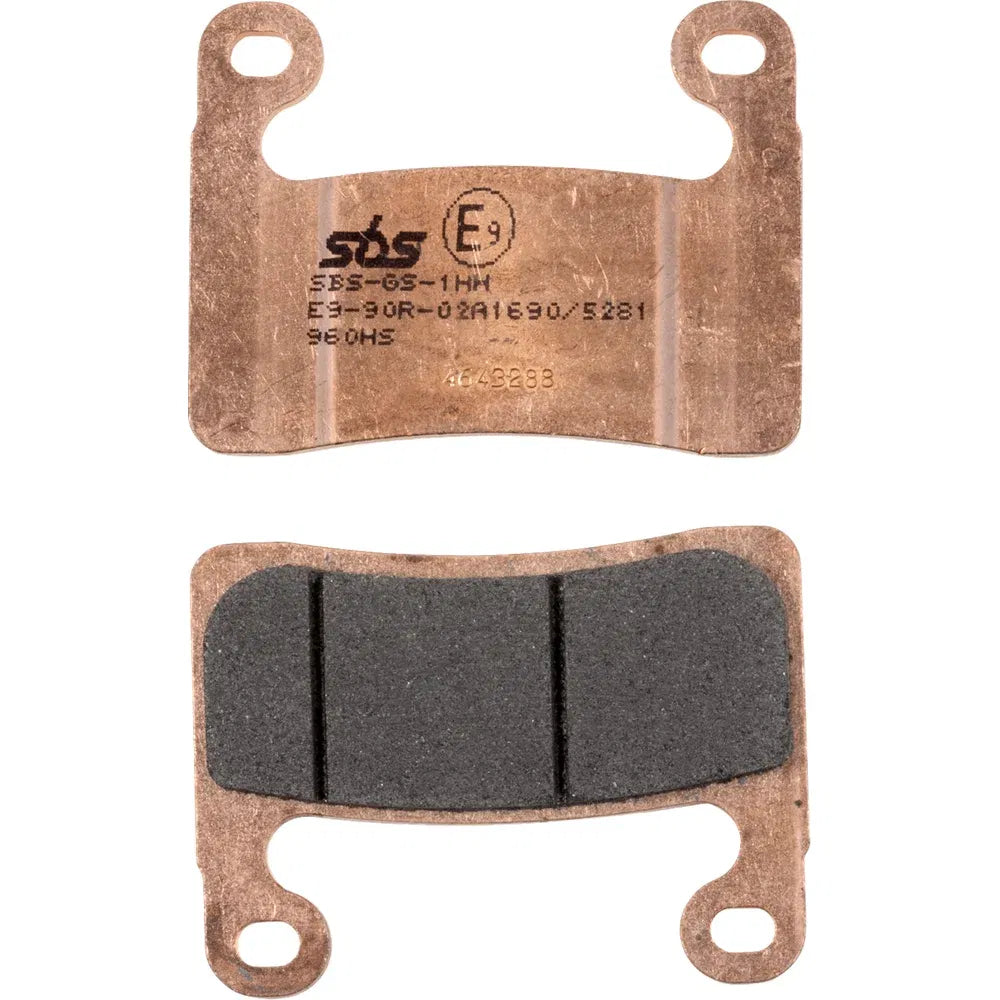 Pastillas de freno delanteras sinterizadas hs street excel
