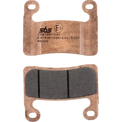 Pastillas de freno delanteras sinterizadas hs street excel