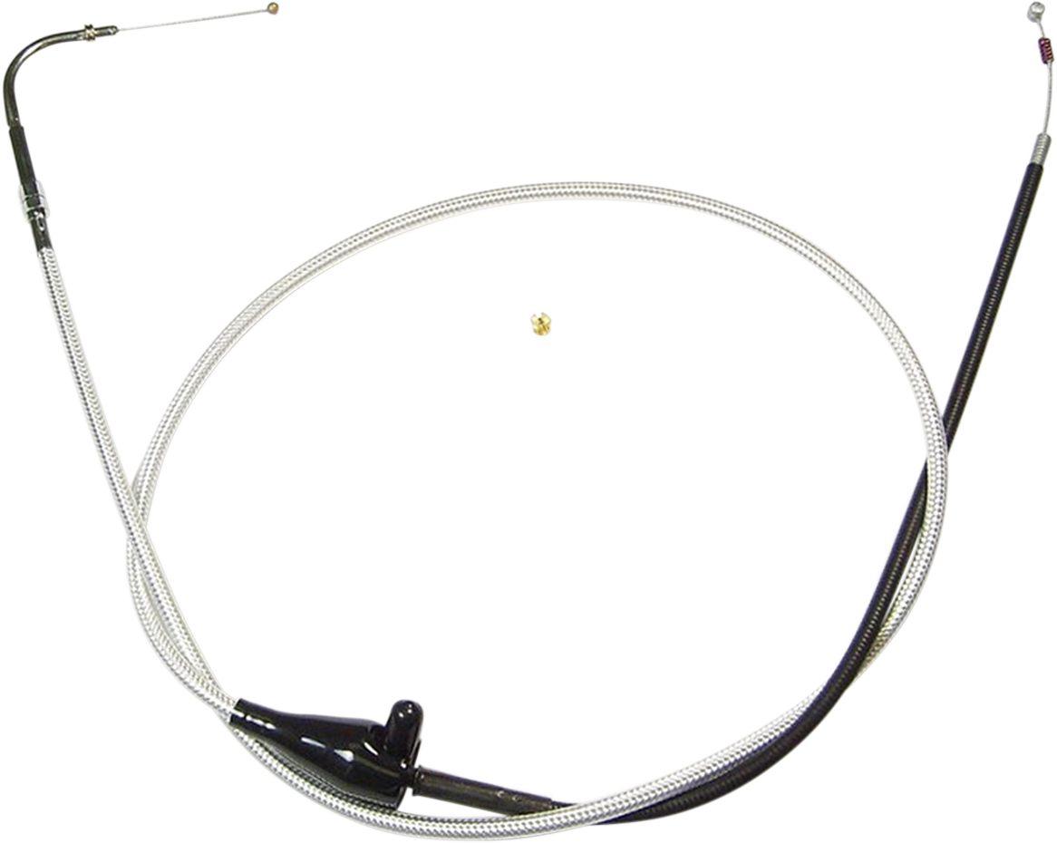 Cable trenzado Sterling Chromite II® para Harley-Davidson — Ralentí - Cable ralentí trenzado Sterling Chromite II® para Harley-Davidson - Crucero - 48-15/16"