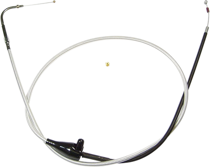 Cable trenzado Sterling Chromite II® para Harley-Davidson — Ralentí - Cable ralentí trenzado Sterling Chromite II® para Harley-Davidson - Crucero - 48-15/16"