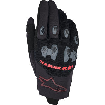 Pro-Dura Gloves - Black/Bright Red - Small