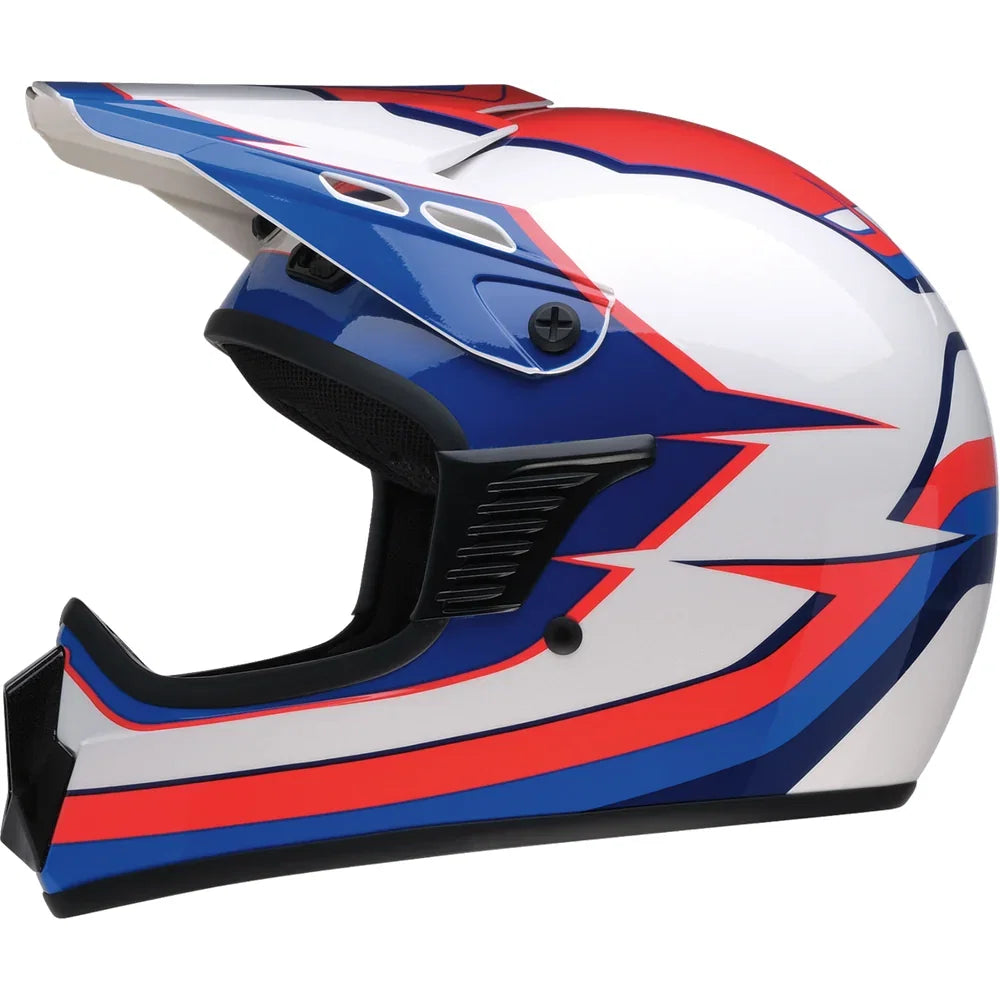 Casco Z1R Child Dirt Maxx Vortex Red/White/Blue