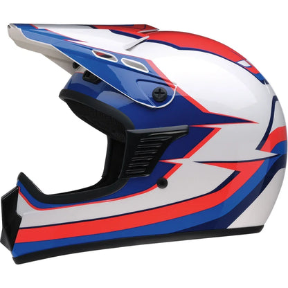 Casco Z1R Child Dirt Maxx Vortex Red/White/Blue