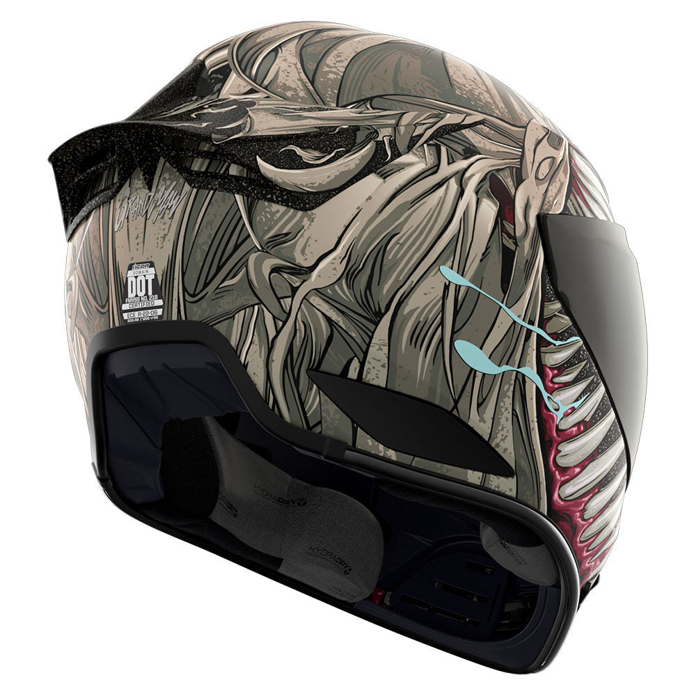 Casco Icon Grand Maw - Gris