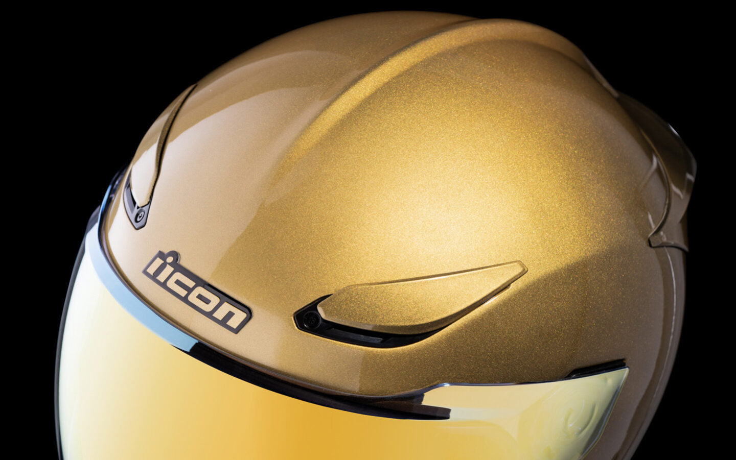 Casco ICON Domain Cornelius - Oro