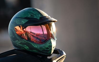 Casco ICON Domain Tiger's Blood - Verde