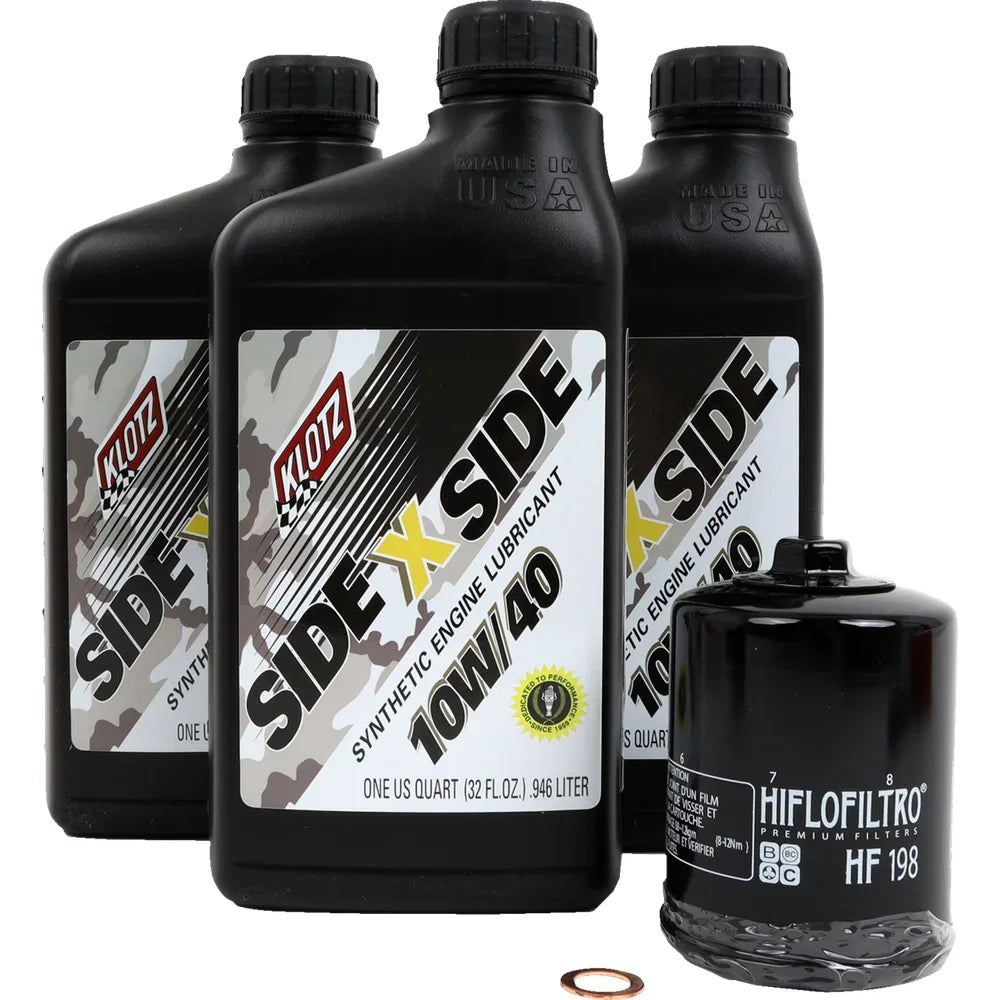 Kit de cambio de aceite - polaris - 10w/40