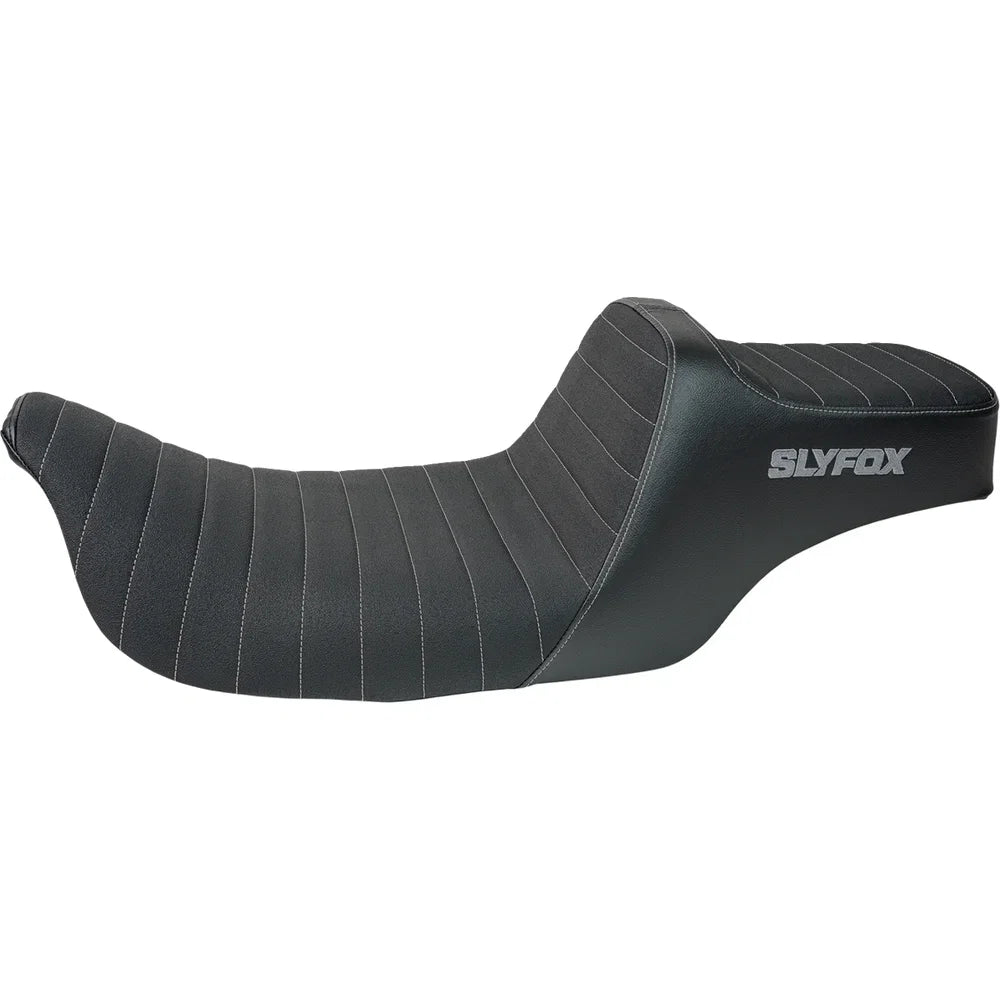 Asiento SLYFOX High Noon Vinyl Classic Stitch Gray Logo FL '97-'07