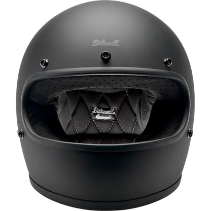 Casco gringo plano negro