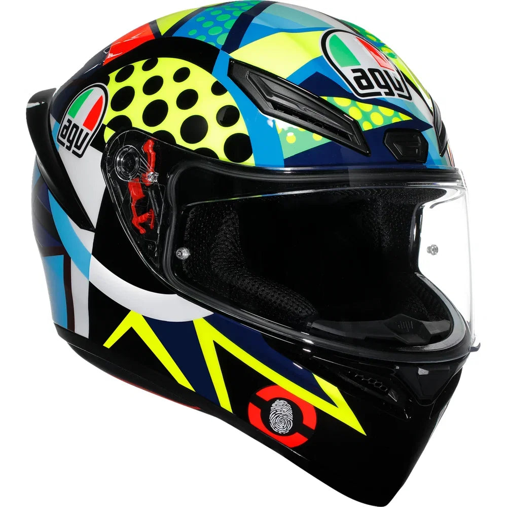 Casco k1 s rossi prueba de invierno 2020