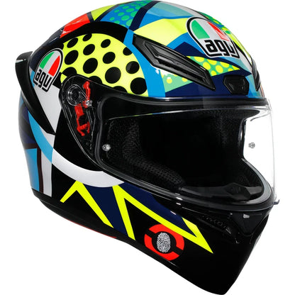 Casco k1 s rossi prueba de invierno 2020