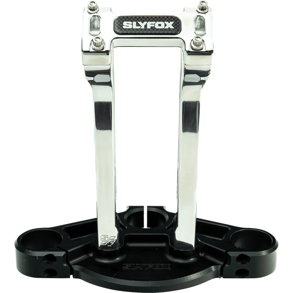 Kit SLYFOX Handlebar Riser Pullback 1" Clamping 10" Rise
