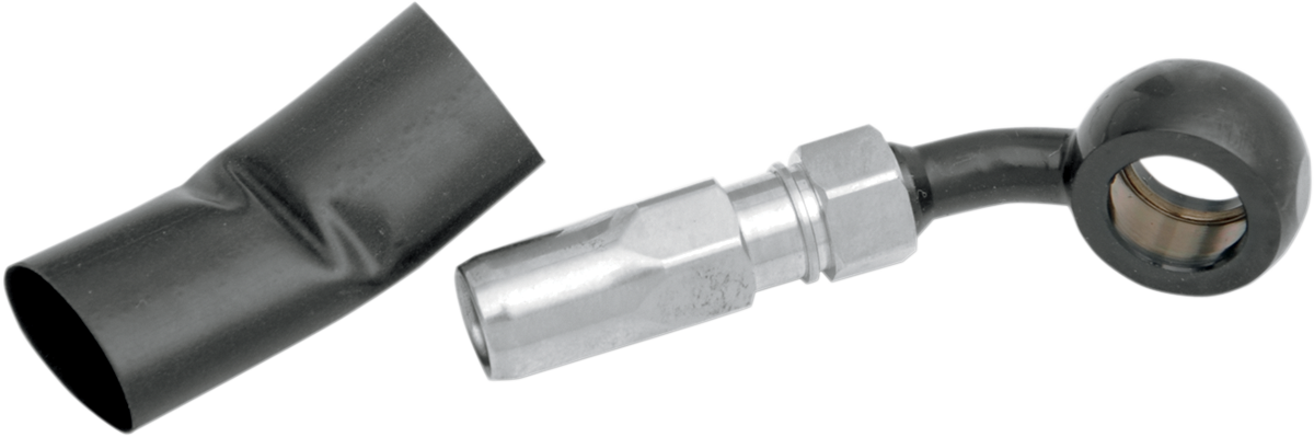 BYO® Banjo para construir su propio con accesorio - Banjo de freno BYO - 7/16"-35° - Negro