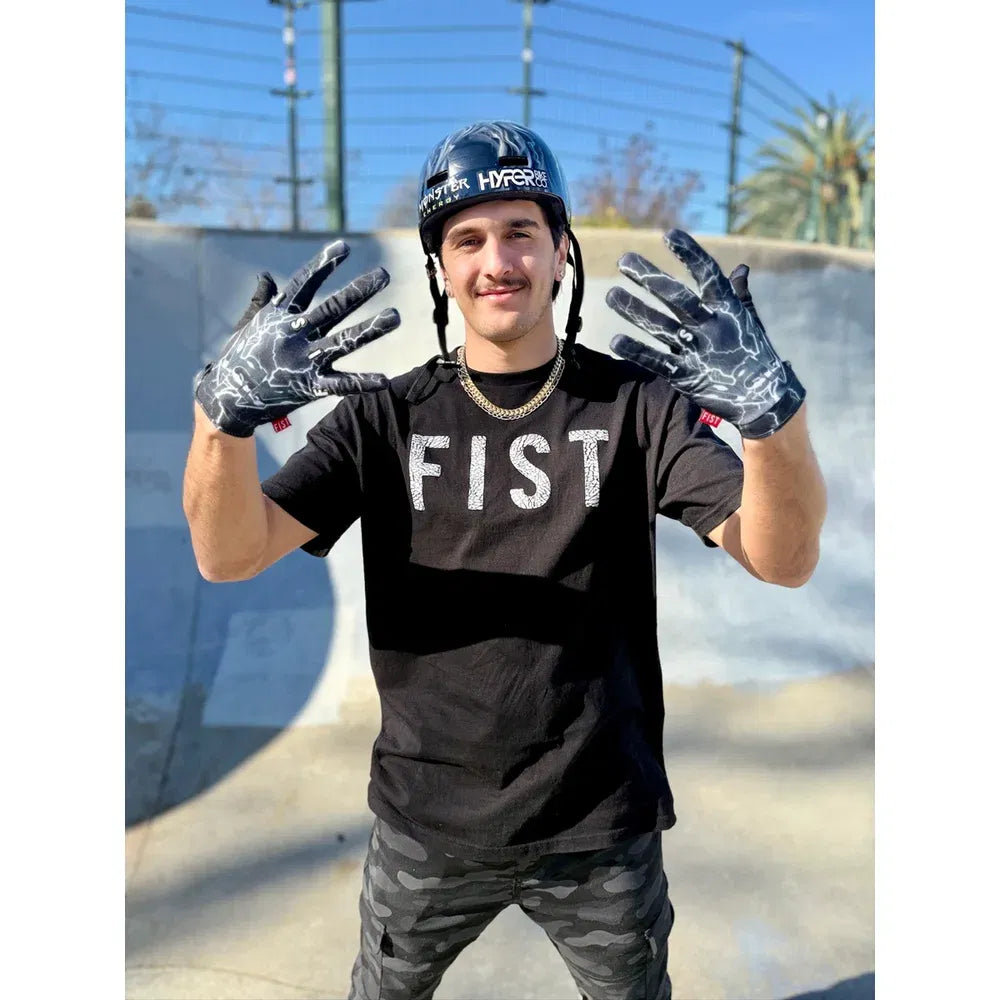 Guantes brady baker lightning con tiras