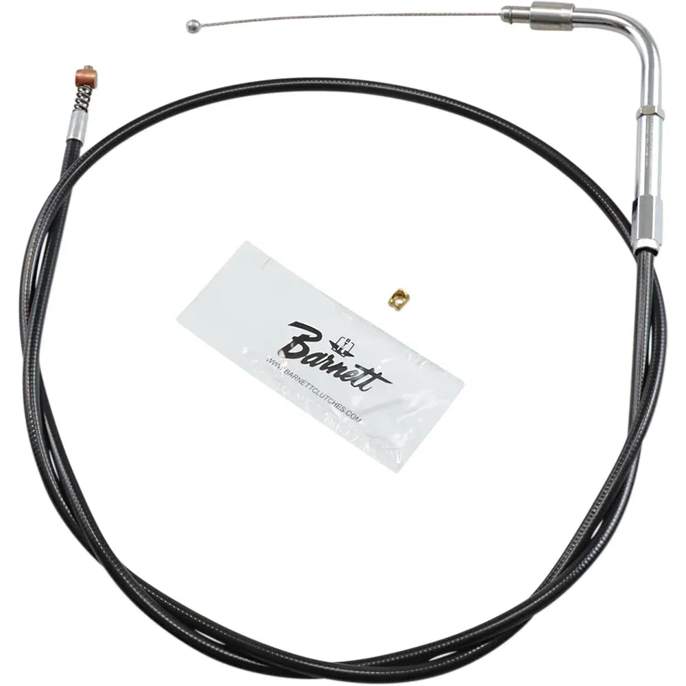 Cable de acelerador/ralentí de vinilo negro