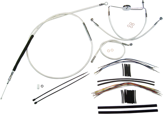 Kit de instalación de manubrio de diseñador Sterling Chromite II® - Kit de instalación de manubrio de diseñador Sterling Chromite II® - 18"-20" - Touring '08-'13