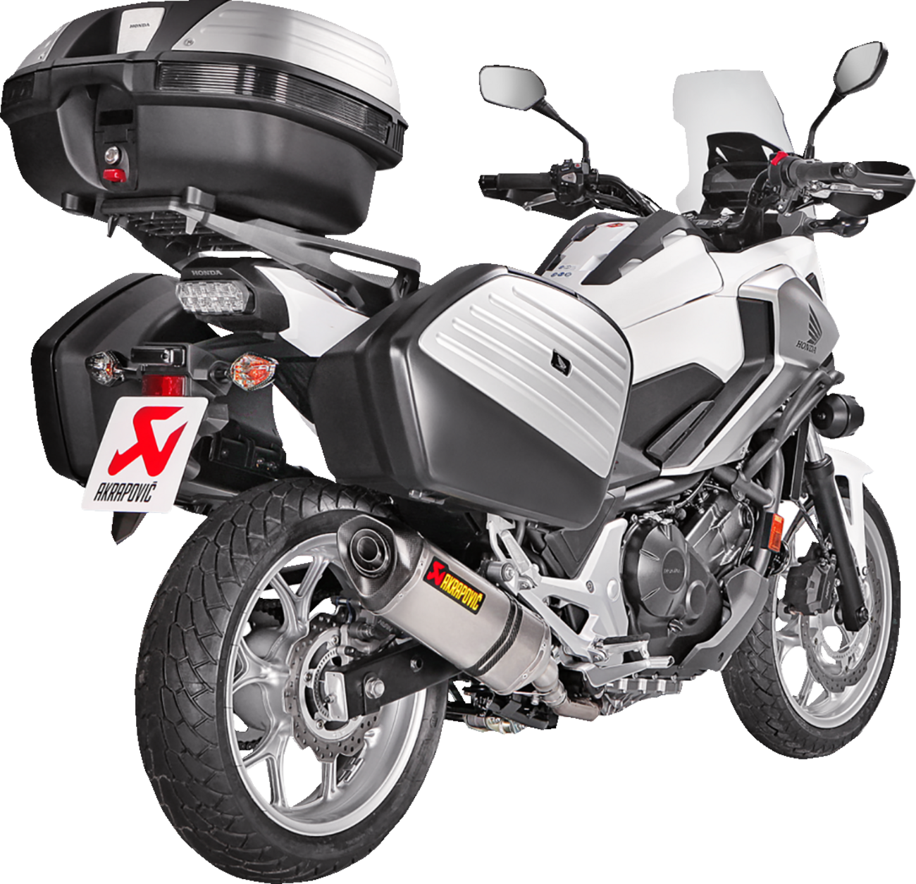 Escape Akrapovic - Slip-On Line Muffler - Titanium/Carbon FIber